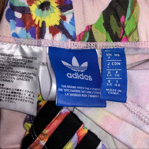 *SOLD* Adidas Floralita Bundle Jacket Legging Tee - Picture 9 of 16